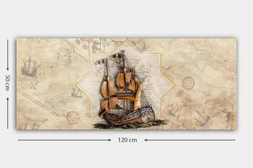 Canvastavla YTY Transportation Flerfärgad - 120x50 cm - Inredning - Tavlor & posters - Canvastavla