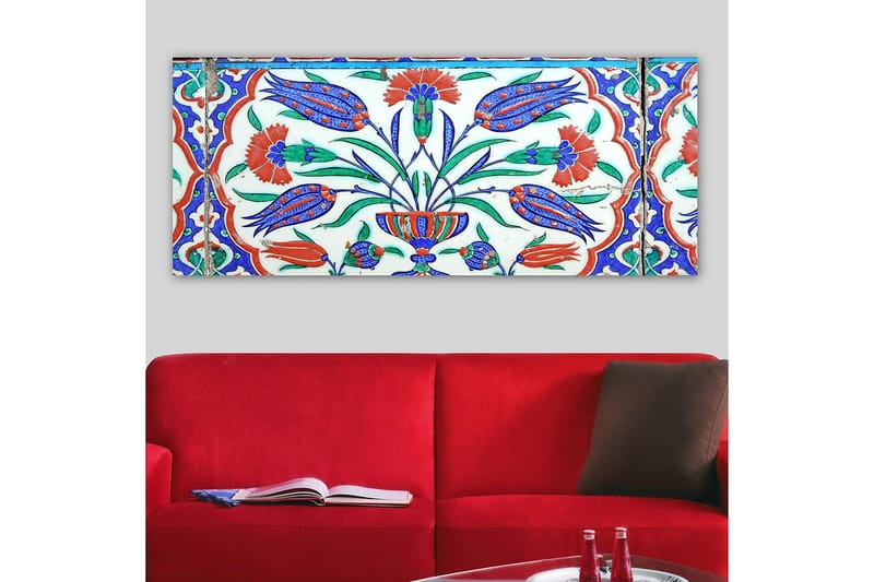 Canvastavla YTY World Cultures Flerfärgad - 120x50 cm - Inredning - Tavlor & posters - Canvastavla
