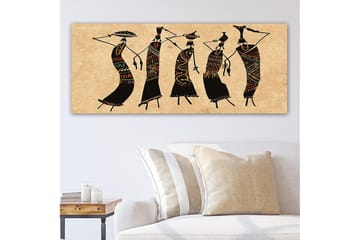 Canvastavla YTY World Cultures Flerfärgad - 120x50 cm - Inredning - Tavlor & posters - Canvastavla