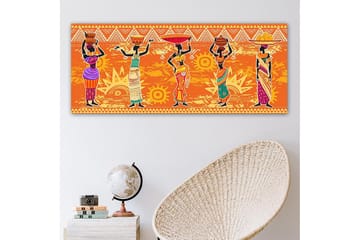 Canvastavla YTY World Cultures Flerfärgad - 120x50 cm - Inredning - Tavlor & posters - Canvastavla