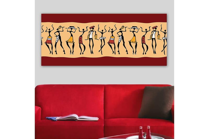 Canvastavla YTY World Cultures Flerfärgad - 120x50 cm - Inredning - Tavlor & posters - Canvastavla