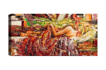 Canvastavla YTY World Cultures Flerfärgad - 120x50 cm - Inredning - Tavlor & posters - Canvastavla