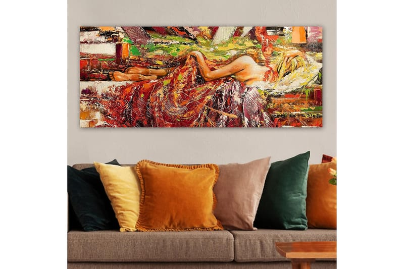 Canvastavla YTY World Cultures Flerfärgad - 120x50 cm - Inredning - Tavlor & posters - Canvastavla