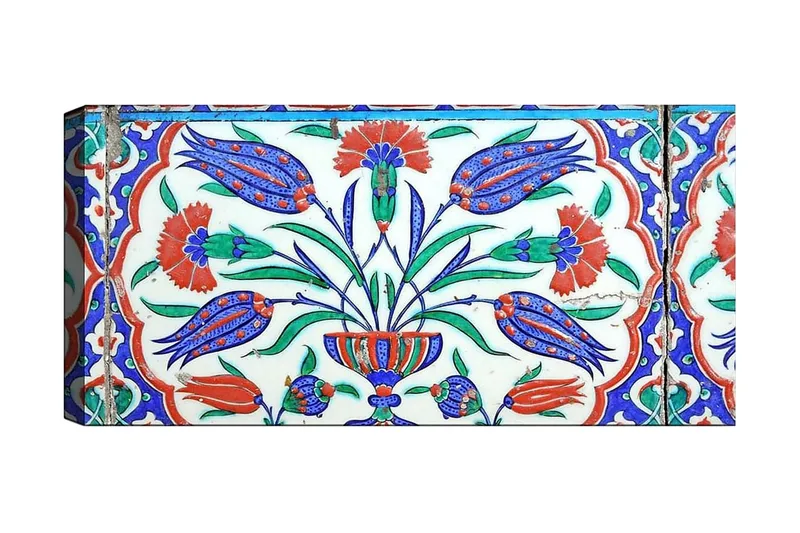 Canvastavla YTY World Cultures Flerfärgad, 120x50 cm