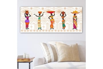 Canvastavla YTY World Cultures Flerfärgad - 120x50 cm - Inredning - Tavlor & posters - Canvastavla