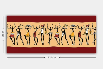 Canvastavla YTY World Cultures Flerfärgad - 120x50 cm - Inredning - Tavlor & posters - Canvastavla