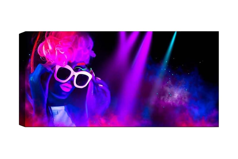 Canvastavla YTY People Flerfärgad, 120x50 cm