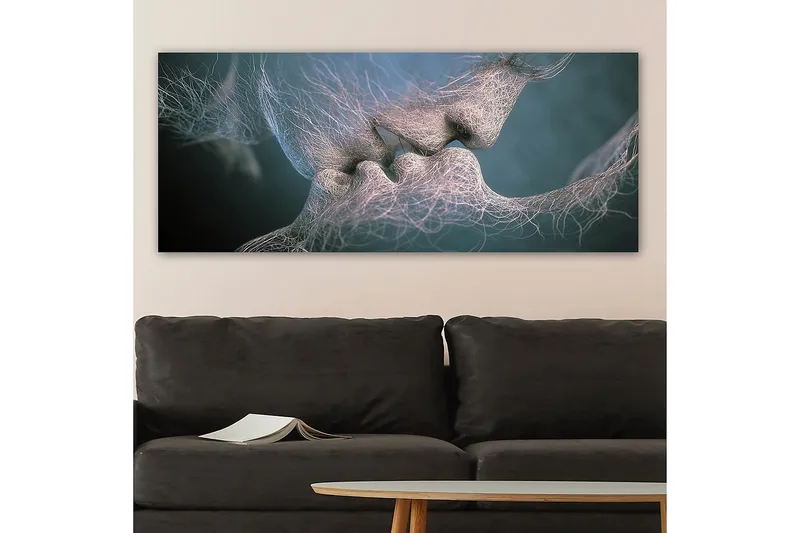 Canvastavla YTY People Flerfärgad - 120x50 cm - Inredning - Tavlor & posters - Canvastavla