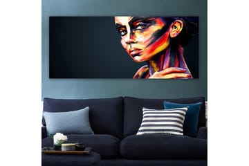 Canvastavla YTY People Flerfärgad - 120x50 cm - Inredning - Tavlor & posters - Canvastavla