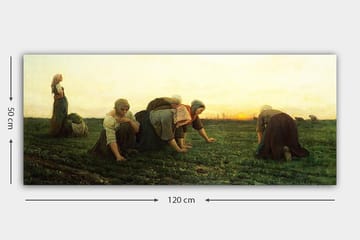 Canvastavla YTY People Flerfärgad - 120x50 cm - Inredning - Tavlor & posters - Canvastavla