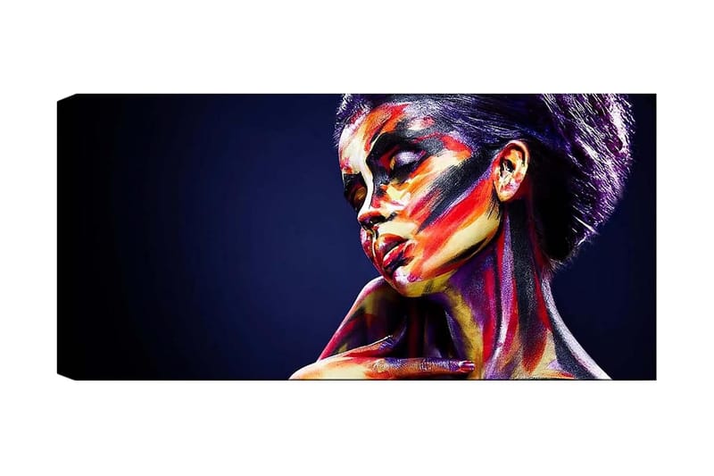 Canvastavla YTY People Flerfärgad - 120x50 cm - Inredning - Tavlor & posters - Canvastavla