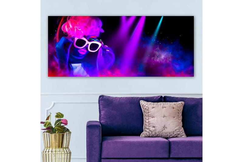 Canvastavla YTY People Flerfärgad - 120x50 cm - Inredning - Tavlor & posters - Canvastavla