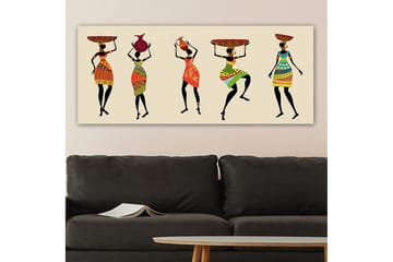 Canvastavla YTY People Flerfärgad - 120x50 cm - Inredning - Tavlor & posters - Canvastavla