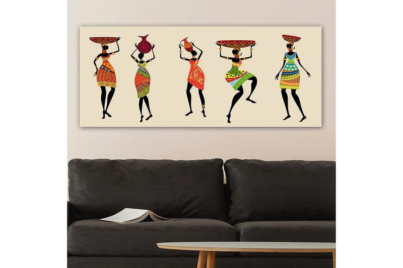Canvastavla YTY People Flerfärgad - 120x50 cm - Inredning - Tavlor & posters - Canvastavla