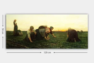 Canvastavla YTY People Flerfärgad - 120x50 cm - Inredning - Tavlor & posters - Canvastavla