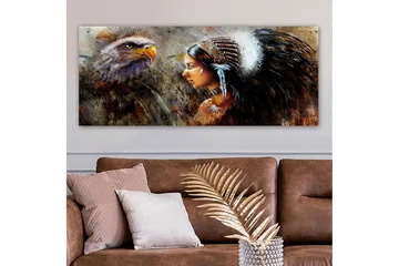 Canvastavla YTY People Flerfärgad - 120x50 cm - Inredning - Tavlor & posters - Canvastavla