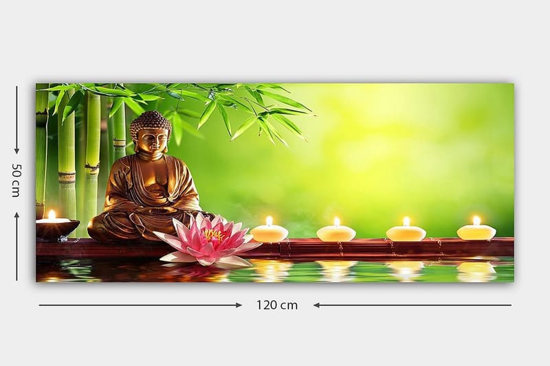 Canvastavla YTY People Flerfärgad - 120x50 cm - Inredning - Tavlor & posters - Canvastavla