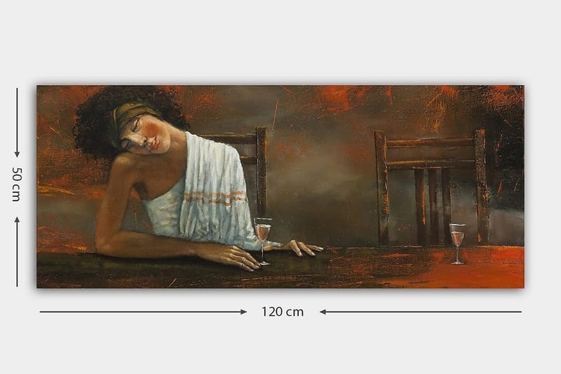 Canvastavla YTY People Flerfärgad - 120x50 cm - Inredning - Tavlor & posters - Canvastavla