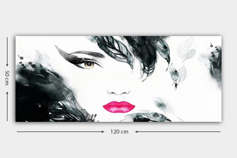 Canvastavla YTY People Flerfärgad - 120x50 cm - Inredning - Tavlor & posters - Canvastavla