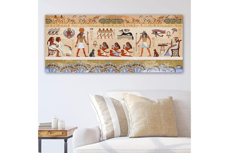 Canvastavla YTY People Flerfärgad - 120x50 cm - Inredning - Tavlor & posters - Canvastavla