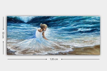 Canvastavla YTY People Flerfärgad - 120x50 cm - Inredning - Tavlor & posters - Canvastavla