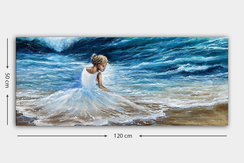 Canvastavla YTY People Flerfärgad - 120x50 cm - Inredning - Tavlor & posters - Canvastavla