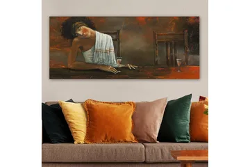 Canvastavla YTY People Flerfärgad - 120x50 cm - Inredning - Tavlor & posters - Canvastavla