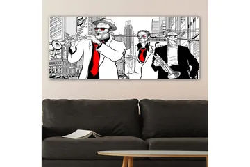 Canvastavla YTY People Flerfärgad - 120x50 cm - Inredning - Tavlor & posters - Canvastavla
