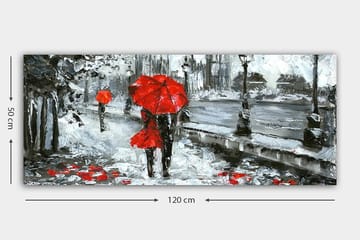 Canvastavla YTY People Flerfärgad - 120x50 cm - Inredning - Tavlor & posters - Canvastavla