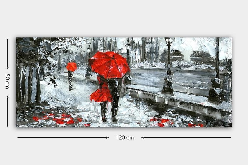 Canvastavla YTY People Flerfärgad - 120x50 cm - Inredning - Tavlor & posters - Canvastavla