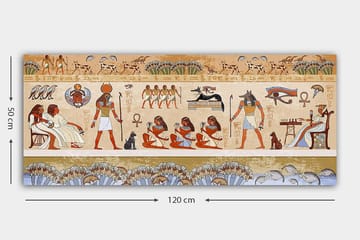 Canvastavla YTY People Flerfärgad - 120x50 cm - Inredning - Tavlor & posters - Canvastavla