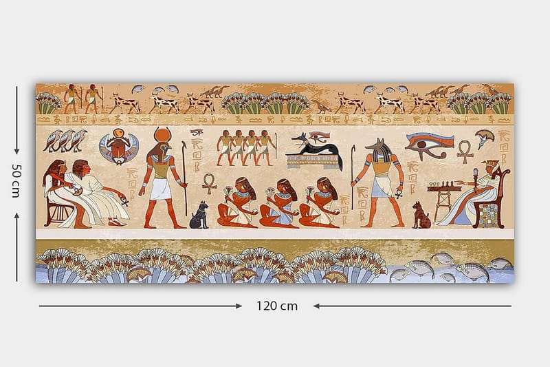 Canvastavla YTY People Flerfärgad - 120x50 cm - Inredning - Tavlor & posters - Canvastavla