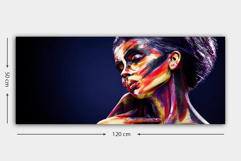 Canvastavla YTY People Flerfärgad - 120x50 cm - Inredning - Tavlor & posters - Canvastavla