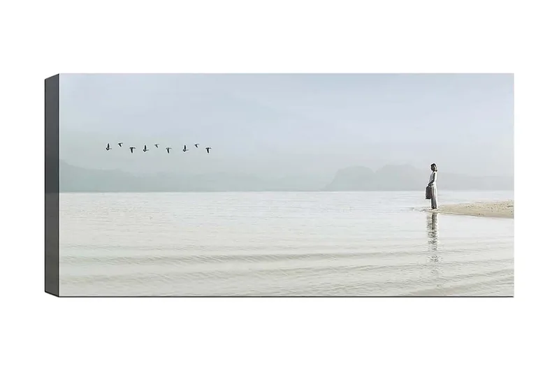 Canvastavla YTY People Flerfärgad, 120x50 cm