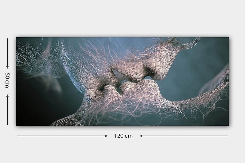 Canvastavla YTY People Flerfärgad - 120x50 cm - Inredning - Tavlor & posters - Canvastavla