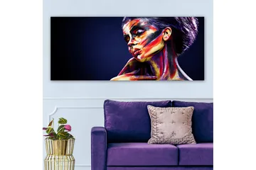 Canvastavla YTY People Flerfärgad - 120x50 cm - Inredning - Tavlor & posters - Canvastavla