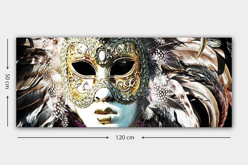 Canvastavla YTY People Flerfärgad - 120x50 cm - Inredning - Tavlor & posters - Canvastavla