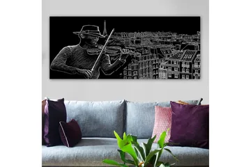 Canvastavla YTY People Flerfärgad - 120x50 cm - Inredning - Tavlor & posters - Canvastavla