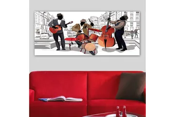 Canvastavla YTY People Flerfärgad - 120x50 cm - Inredning - Tavlor & posters - Canvastavla