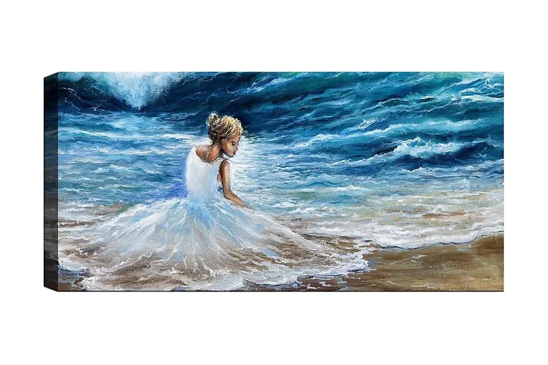 Canvastavla YTY People Flerfärgad, 120x50 cm