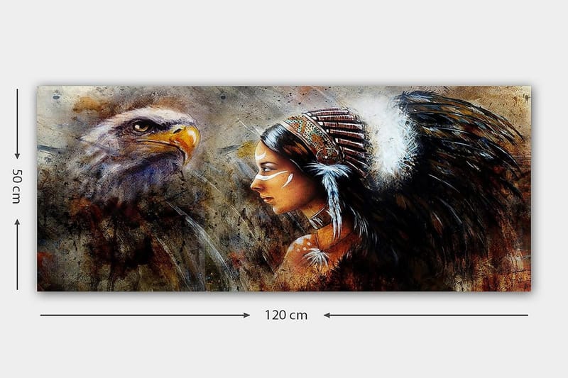 Canvastavla YTY People Flerfärgad - 120x50 cm - Inredning - Tavlor & posters - Canvastavla