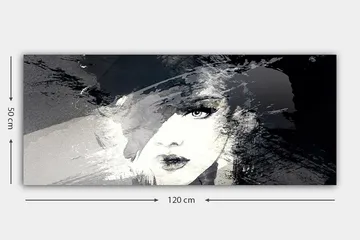 Canvastavla YTY People Flerfärgad - 120x50 cm - Inredning - Tavlor & posters - Canvastavla