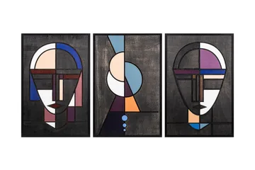 Dekoration Trätavlor - Inredning - Tavlor & posters - Canvastavla