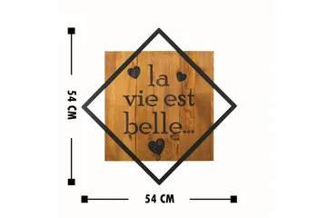 Dekoration Trätavlor - Inredning - Tavlor & posters - Canvastavla