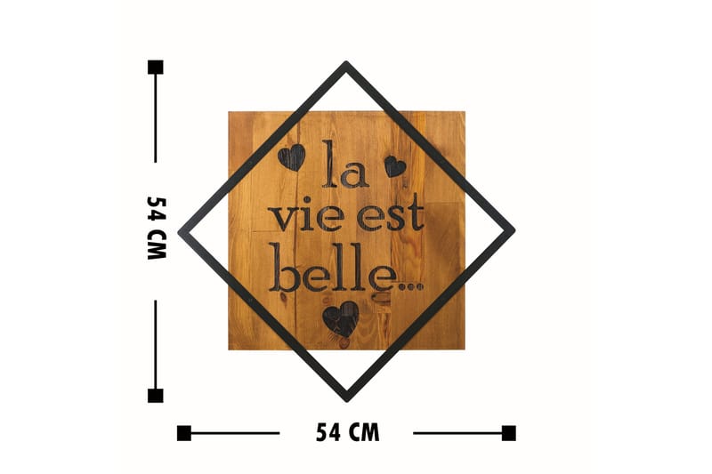 Dekoration Trätavlor - Inredning - Tavlor & posters - Canvastavla