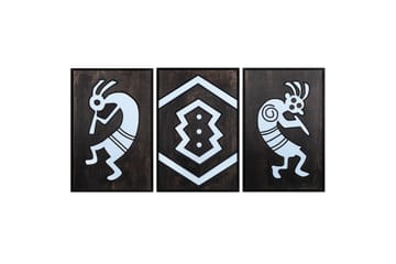 Dekoration Trätavlor - Inredning - Tavlor & posters - Canvastavla