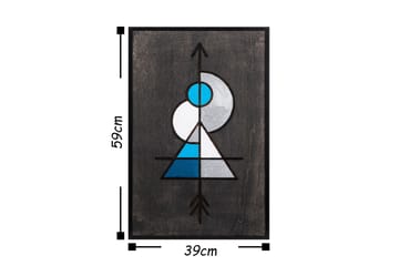 Dekoration Trätavlor - Inredning - Tavlor & posters - Canvastavla