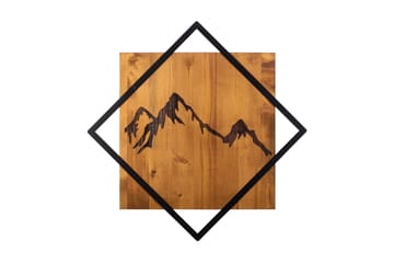 Dekoration Trätavlor - Inredning - Tavlor & posters - Canvastavla