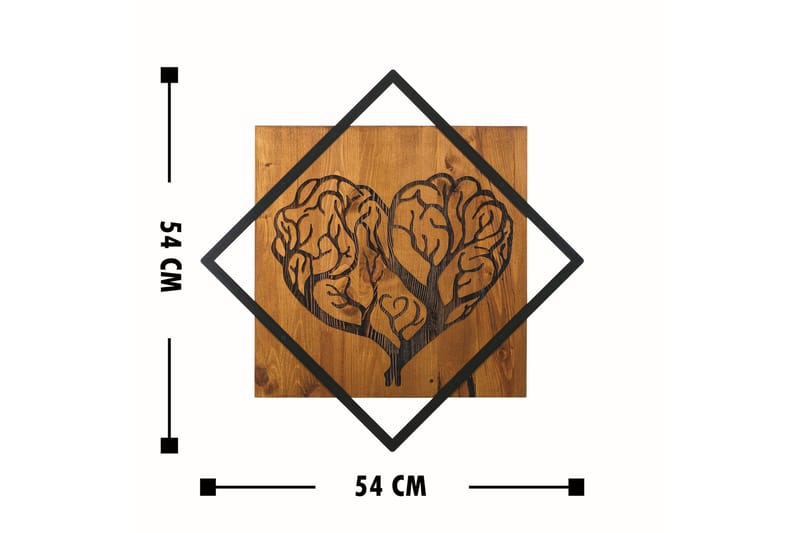 Dekoration Trätavlor - Inredning - Tavlor & posters - Canvastavla