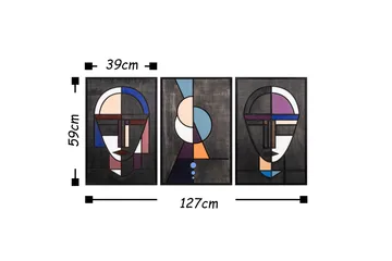 Dekoration Trätavlor - Inredning - Tavlor & posters - Canvastavla